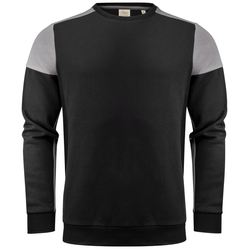 pt2071-9093_printer-prime-crewneck-sweater-unisex-2262071-zwart-staalgrijs-prime-crewneck-front
