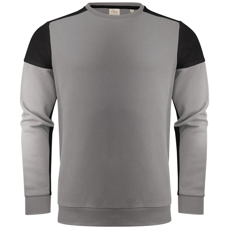 pt2071-9390_printer-prime-crewneck-sweater-unisex-2262071-staalgrijs-zwart-prime-crewneck-front
