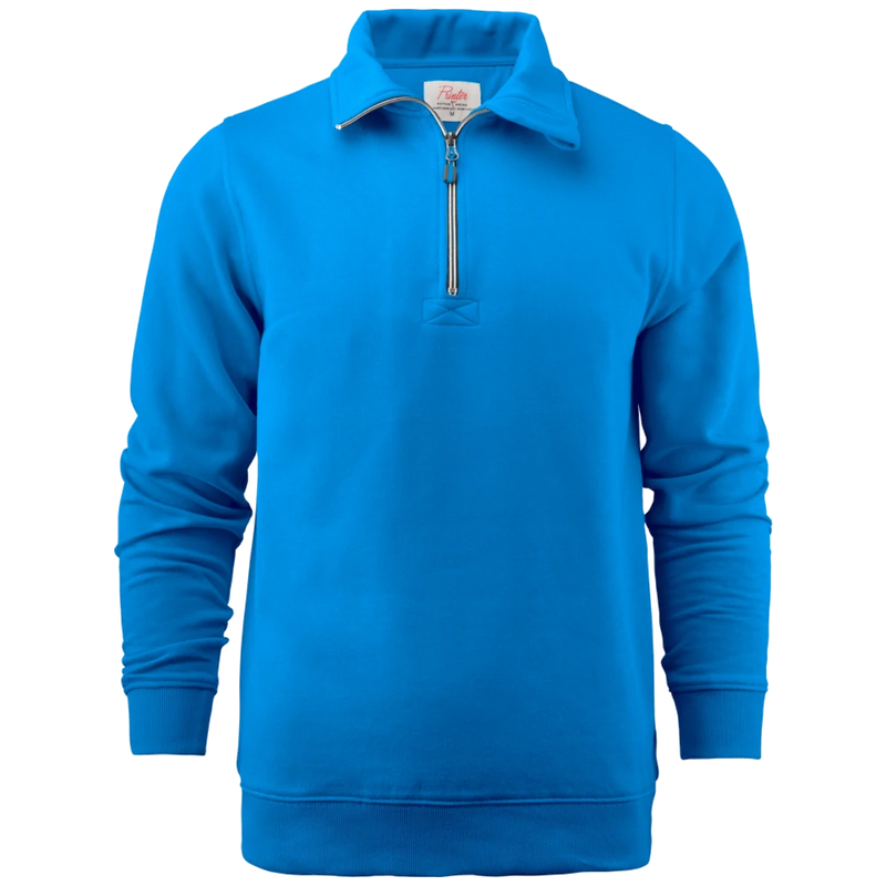 pt2053-632_printer-essentials-rounders-rsx-sweater-halve-rits-unisex-2262053-oceaan-blauw-roundersrsx-front