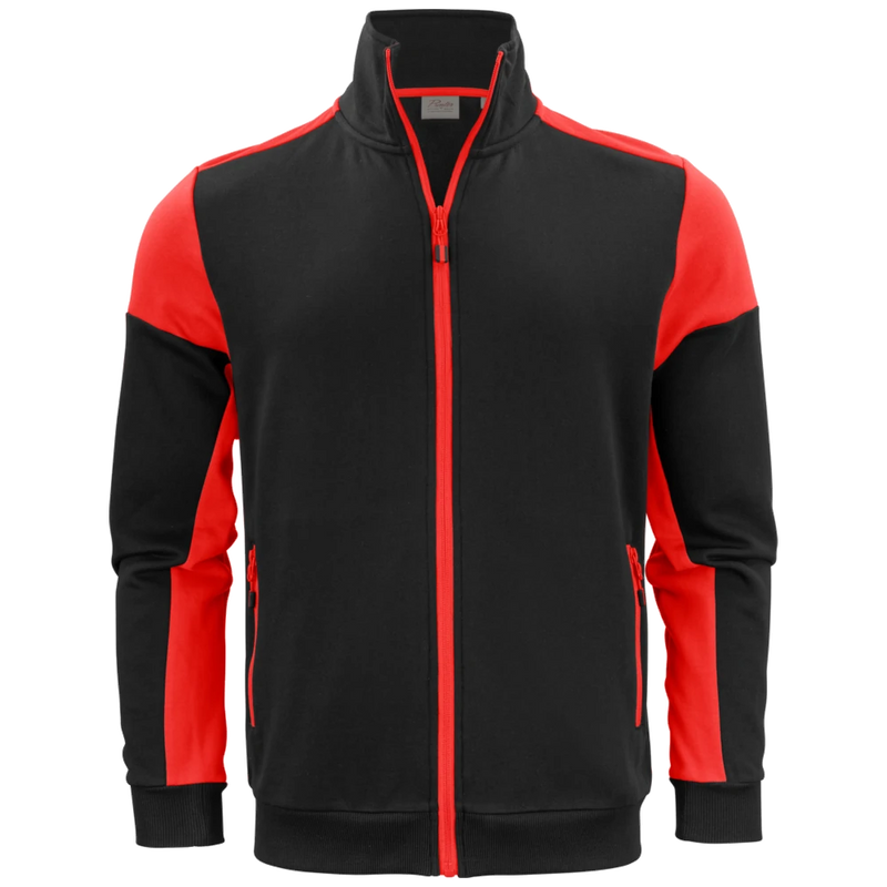 pt2061-9040_printer-prime-sweater-volledige-rits-heren-2262061-zwart-rood-primesweatvest-blackred-front