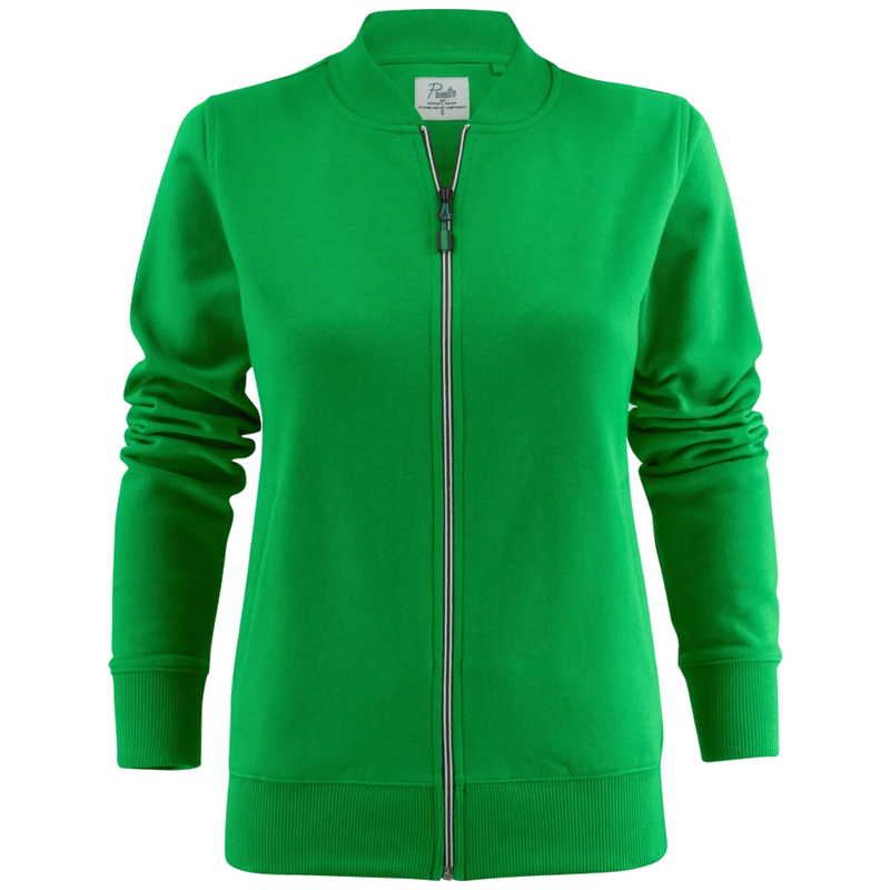 pt2055-728_printer-essentials-javelin-sweater-volledige-rits-dames-2262055-frisgroen-front