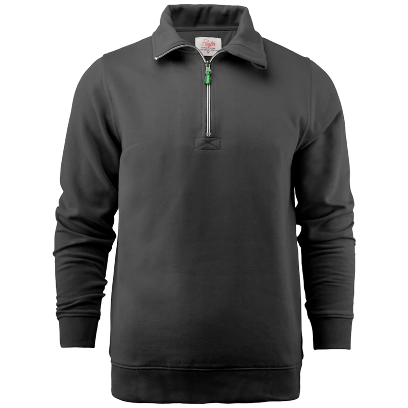 pt2053-900_printer-essentials-rounders-rsx-sweater-halve-rits-unisex-2262053-zwart-roundersrsx-front