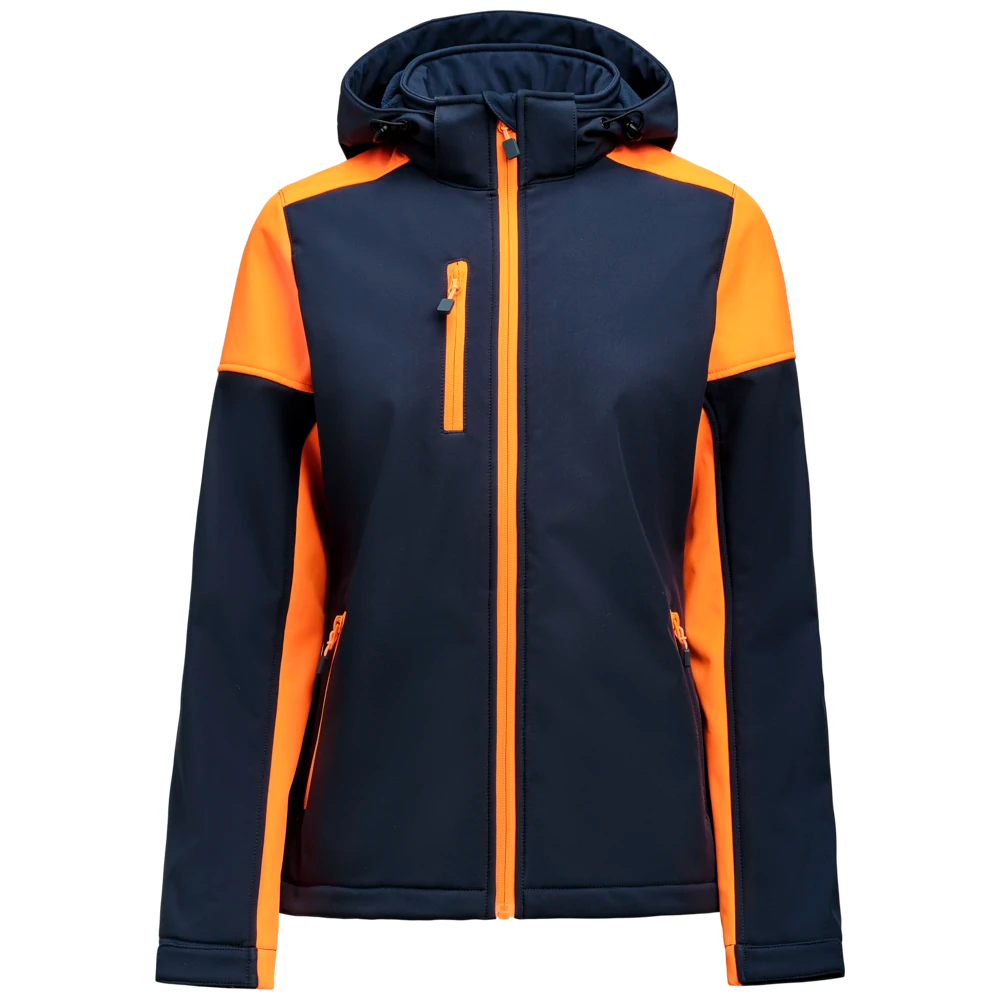 pt1066-6031_printer-prime-bicolor-softshell-jas-dames-2261066-navy-high-vis-oranje-primesoftshelllady-front
