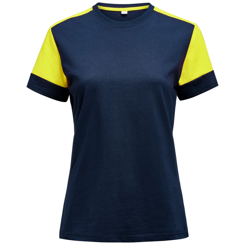 pt4031-6021_printer-prime-t-shirt-dames-2264031-navy-high-vis-geel-primetshirt-front