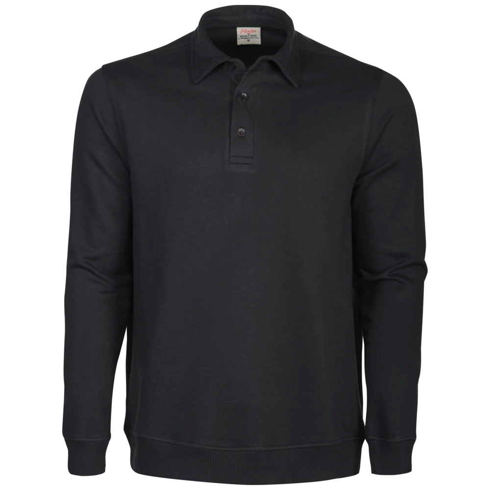 pt2040-900_printer-essentials-homerun-polosweater-unisex-2262040-zwart-homerun-black-front
