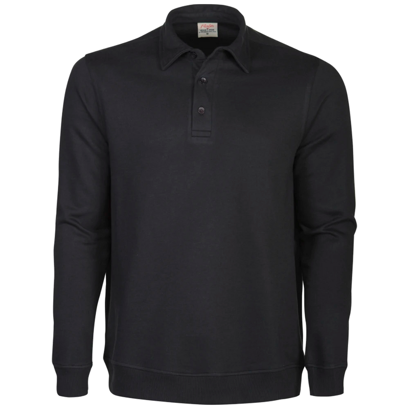 pt2040-900_printer-essentials-homerun-polosweater-unisex-2262040-zwart-homerun-black-front