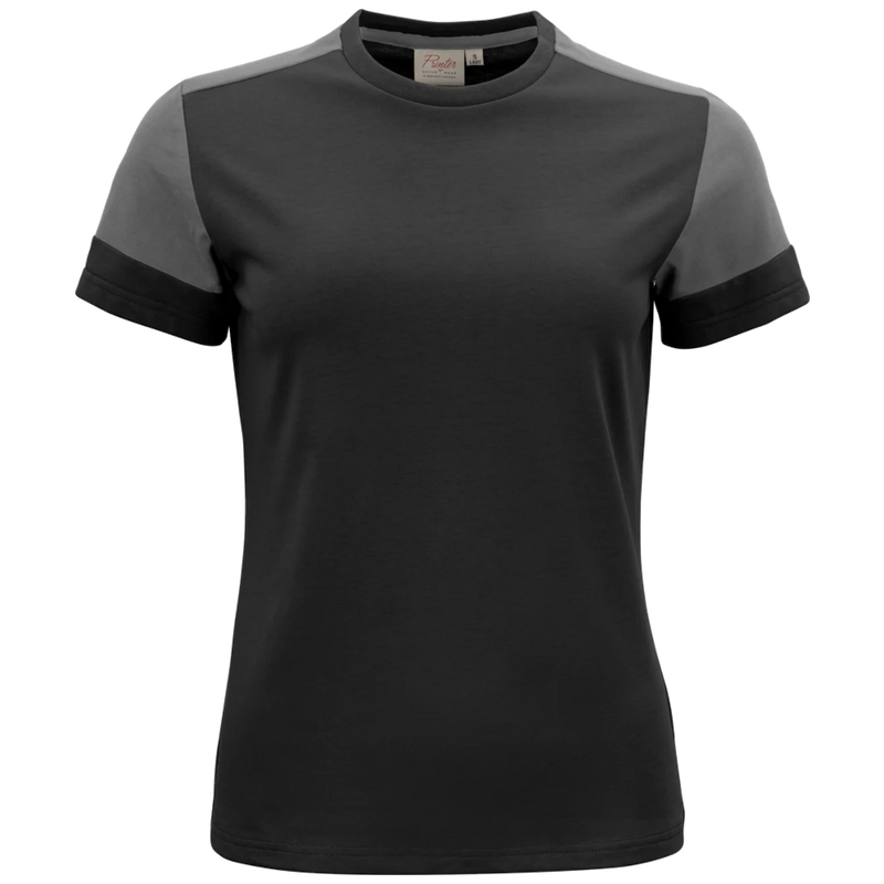 pt4031-9093_printer-prime-t-shirt-dames-2264031-zwart-staalgrijs-primetlady-blackanthracite-front
