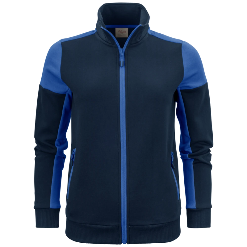 pt2062-6053_printer-prime-sweater-volledige-rits-dames-2262062-marine-kobalt-primesweatvestlady-navykobalt-front