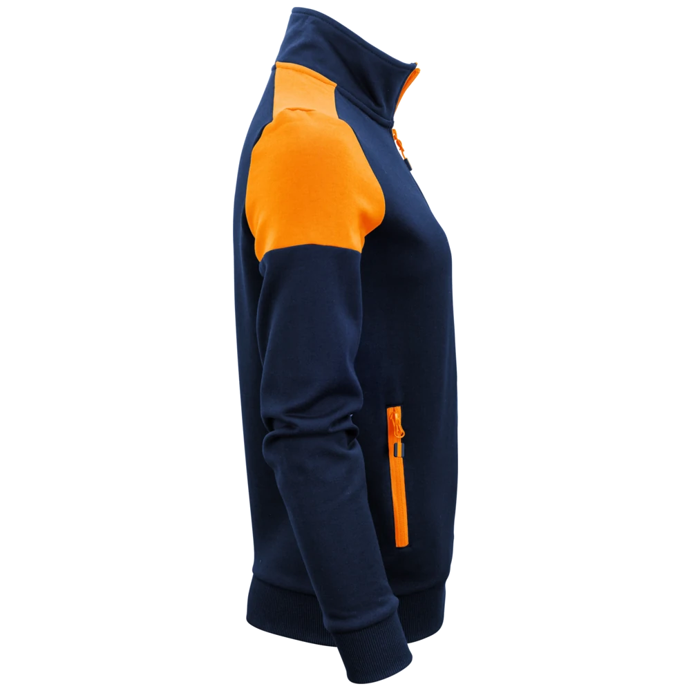 pt2062_printer-prime-sweater-volledige-rits-dames-22620622262062-6031-primesweatvestlady-navyorange-right