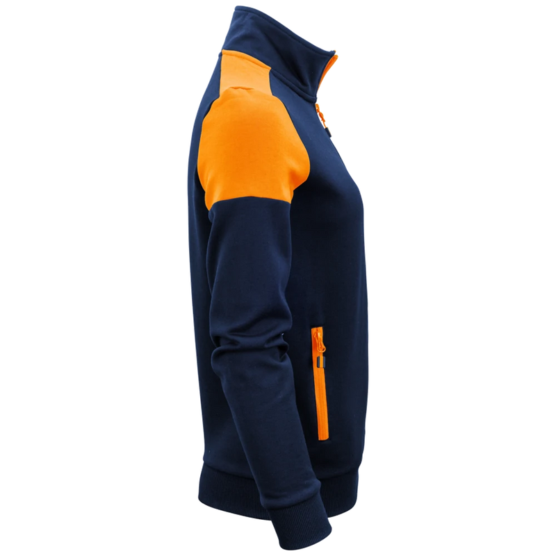 pt2062_printer-prime-sweater-volledige-rits-dames-22620622262062-6031-primesweatvestlady-navyorange-right