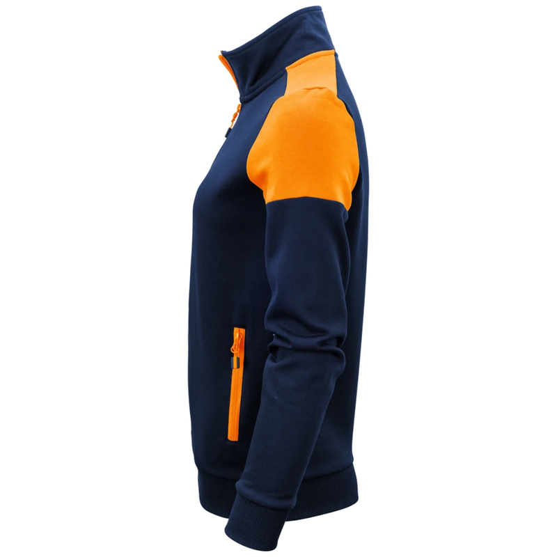 pt2062_printer-prime-sweater-volledige-rits-dames-22620622262062-6031-primesweatvestlady-navyorange-left