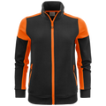 pt2062-9030_printer-prime-sweater-volledige-rits-dames-2262062-zwart-oranje-primesweatvestlady-blackorange-front