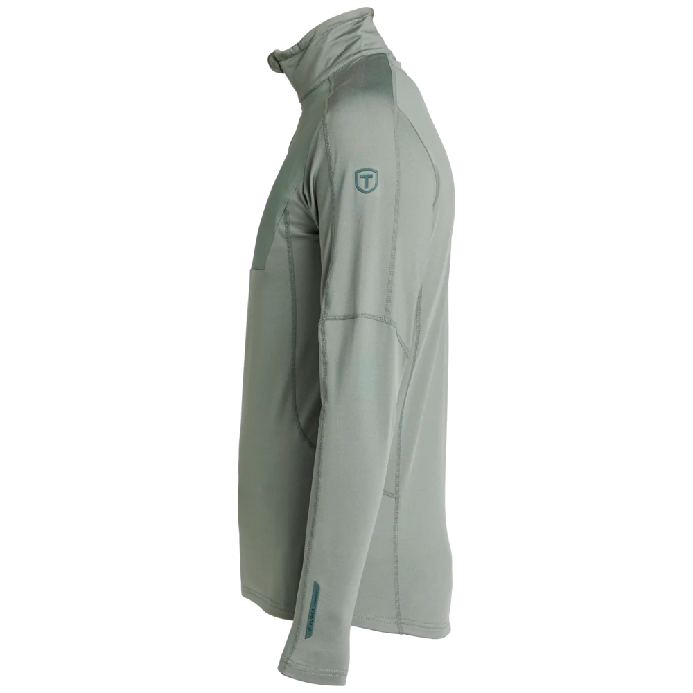 tn8116_tenson-txlite-windblock-halfzip-heren-465018116465018116-648-txlitewindblockhalfzipmen-left-agavegreen