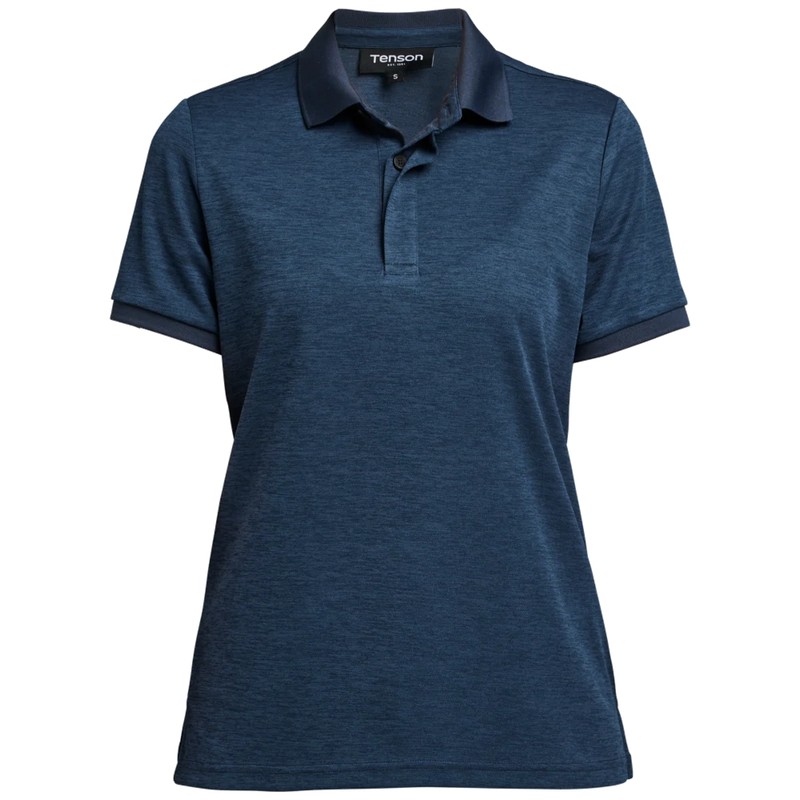 Tenson TXlite Melange Polo Dames 465018061
