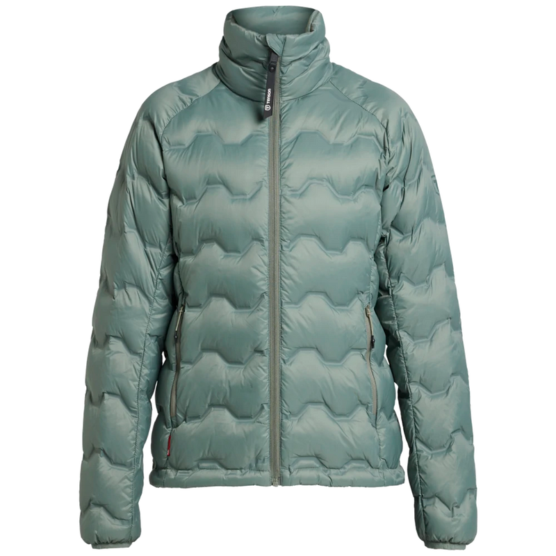 tn8081-648_tenson-txlite-shibui-collar-down-jacket-dames-465018081-grijs-groen-txliteshibuidowncollarwomen-front-agavegreen