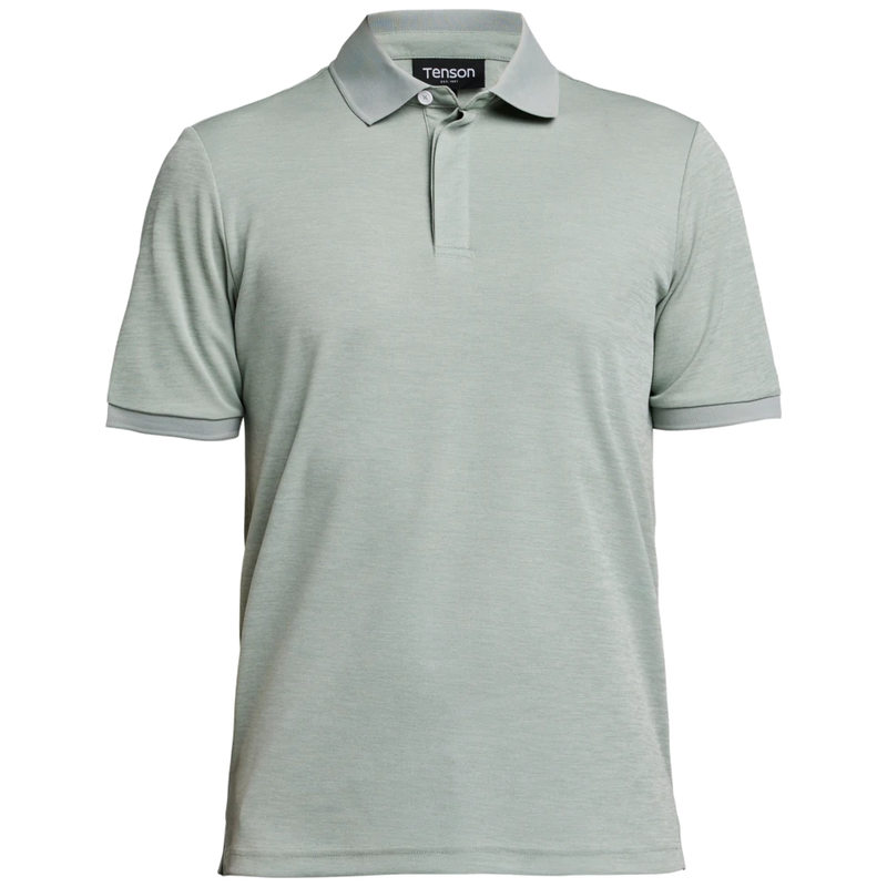tn8060-653_tenson-txlite-melange-polo-heren-465018060-grijs-groen-txlitemelangepolo-front-greygreen