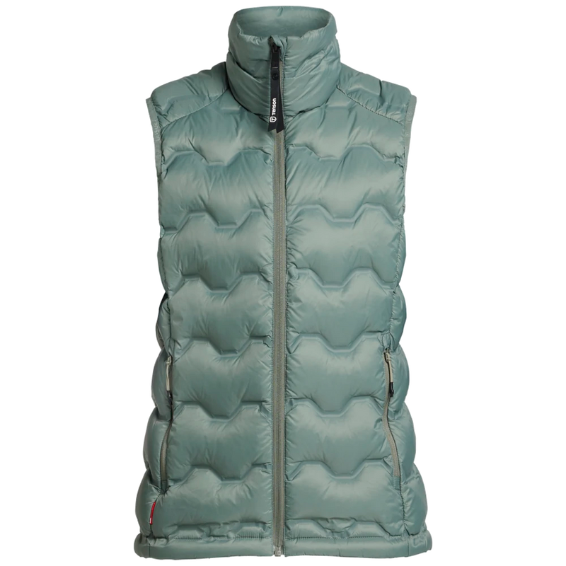 tn8083-648_tenson-txlite-shibui-down-bodywarmer-vest-dames-465018083-grijs-groen-txliteshibuidownvestwomen-front-agavegreen