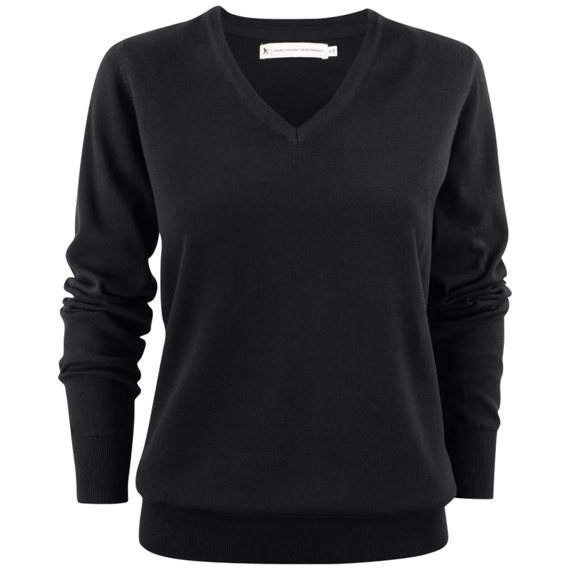 j122505-900_james-harvest-ashland-v-gebreide-sweater-dames-2122505-zwart-ashlandv-neck-lady-front