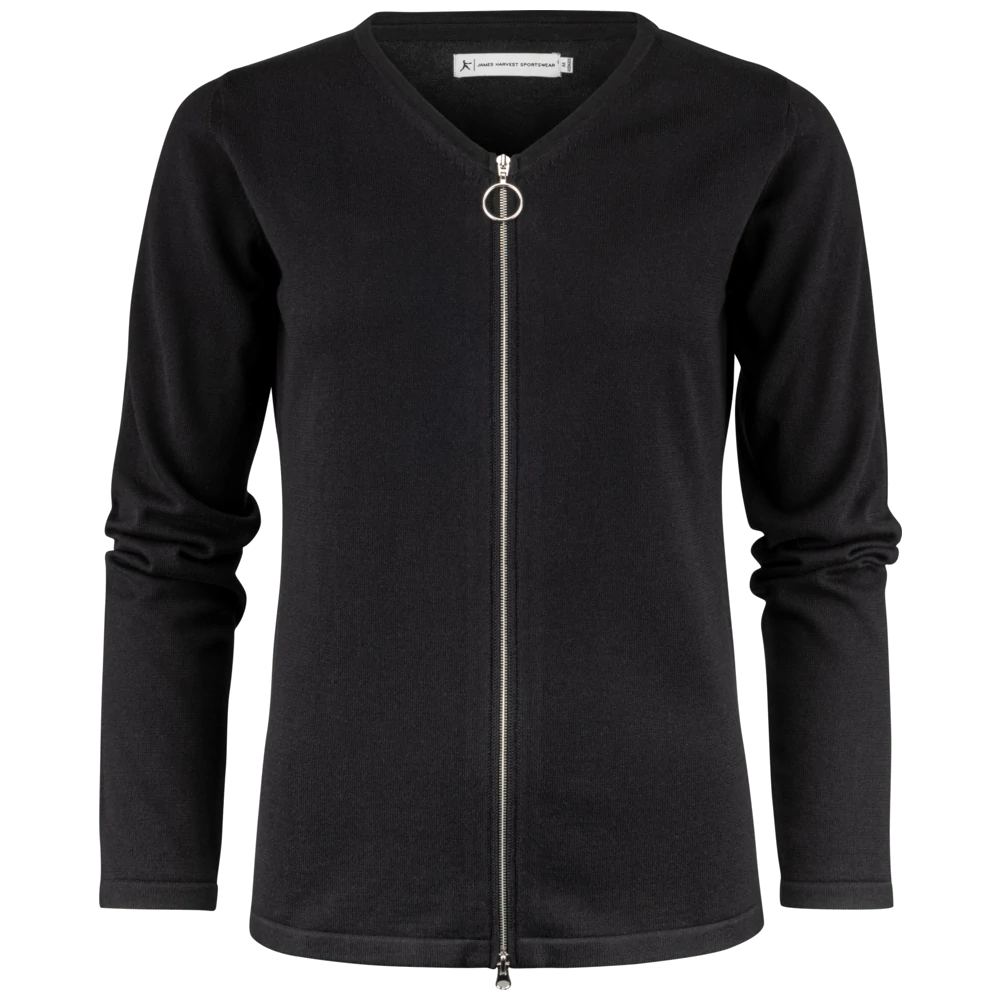 j122511-900_james-harvest-ashland-cardigan-dames-2122511-zwart-ashlandcardiganwoman-front