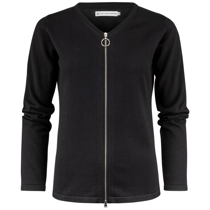 j122511-900_james-harvest-ashland-cardigan-dames-2122511-zwart-ashlandcardiganwoman-front
