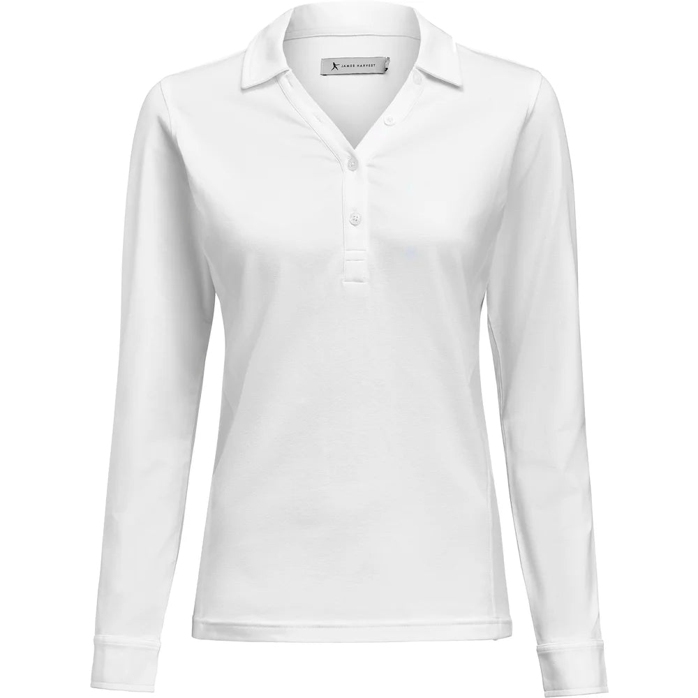 j125043-100_james-harvest-american-supreme-polo-l-s-dames-2125043-wit-americansupremepololswoman-front
