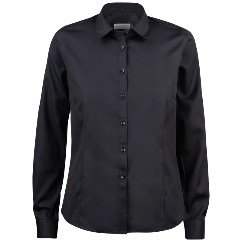 j900103-900_james-harvest-frost-green-bow-01-dames-blouse-2900103-zwart-greenbow01-front