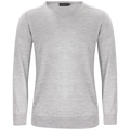 j930101-910_james-harvest-frost-merinov-gebreide-sweater-heren-2930101-lichtgrijsmelange-merinovneck-front