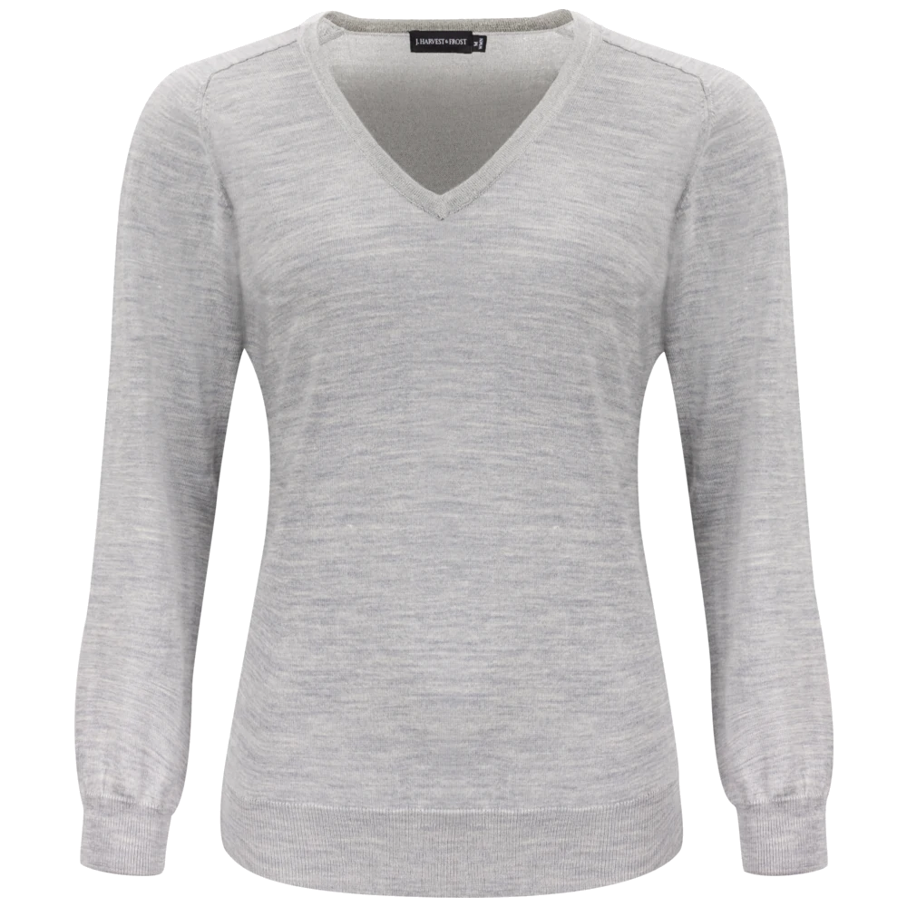 j930103-910_james-harvest-frost-merino-v-gebreide-sweater-dames-2930103-lichtgrijsmelange-merinovneckwoman-front