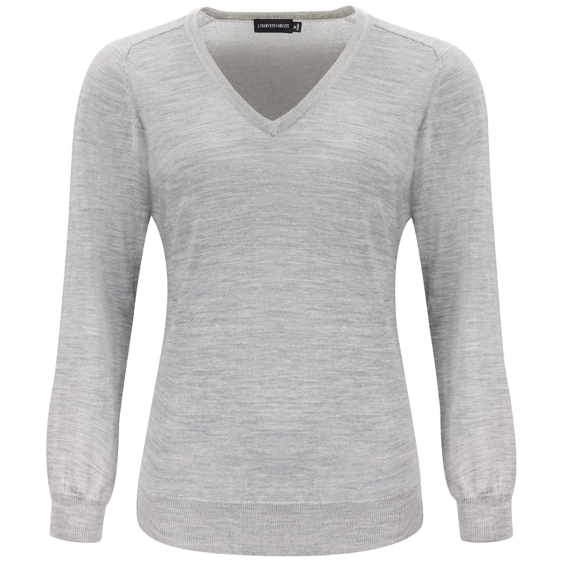 j930103-910_james-harvest-frost-merino-v-gebreide-sweater-dames-2930103-lichtgrijsmelange-merinovneckwoman-front