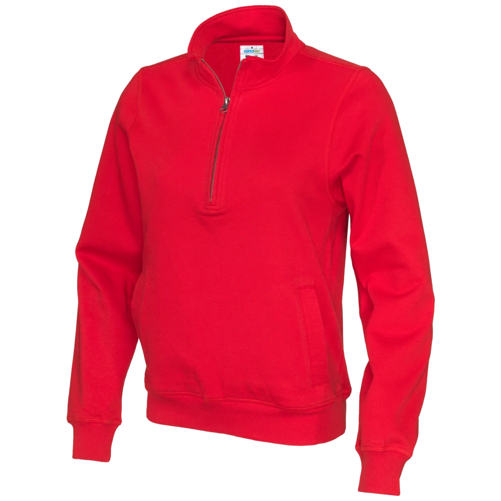 ct1012_cottover-sweater-half-zip-unisex-gots-gecertificeerd-141012141012-460-sweatshirt-halfzip-men-red