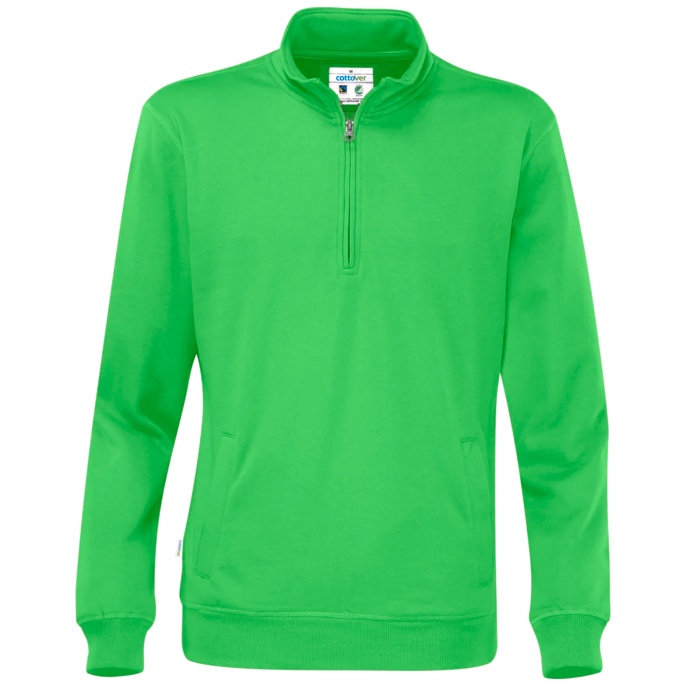 ct1012_cottover-sweater-half-zip-unisex-gots-gecertificeerd-141012141012-645-cvc-half-zip-unisex-f-green
