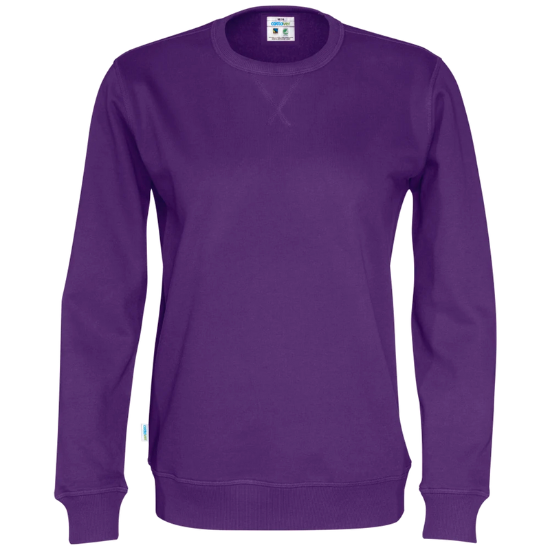 ct1003-885_cottover-sweater-crewneck-unisex-gots-gecertificeerd-141003-paars-cvc-crew-neck-unisex-f-purple