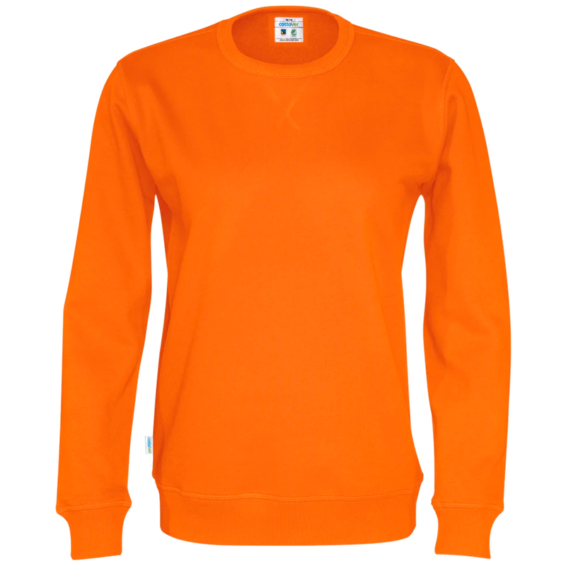ct1003-290_cottover-sweater-crewneck-unisex-gots-gecertificeerd-141003-oranje-cvc-crew-neck-unisex-f-orange