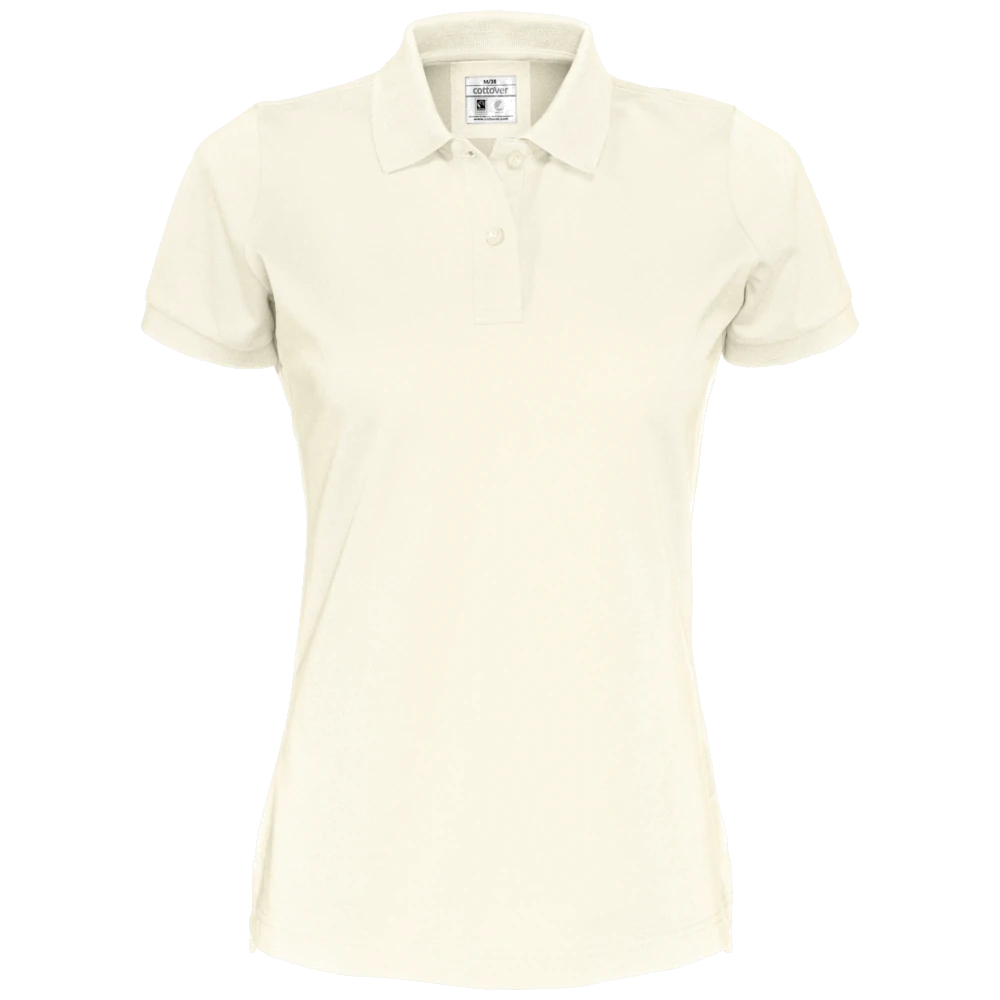 Cottover Polo Pique Dames GOTS Gecertificeerd 141005