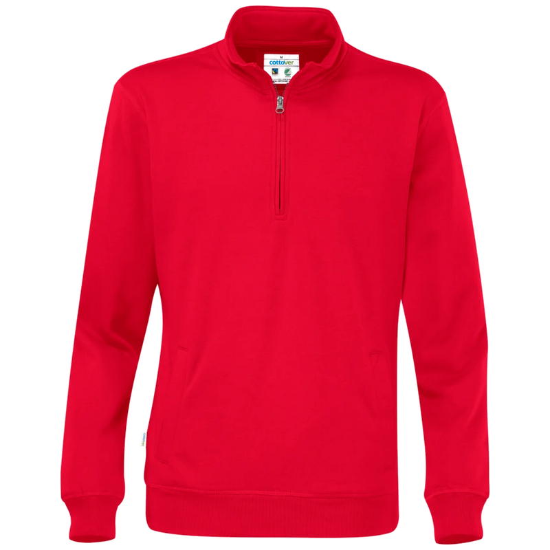 ct1012-460_cottover-sweater-half-zip-unisex-gots-gecertificeerd-141012-rood-cvc-half-zip-unisex-f-red