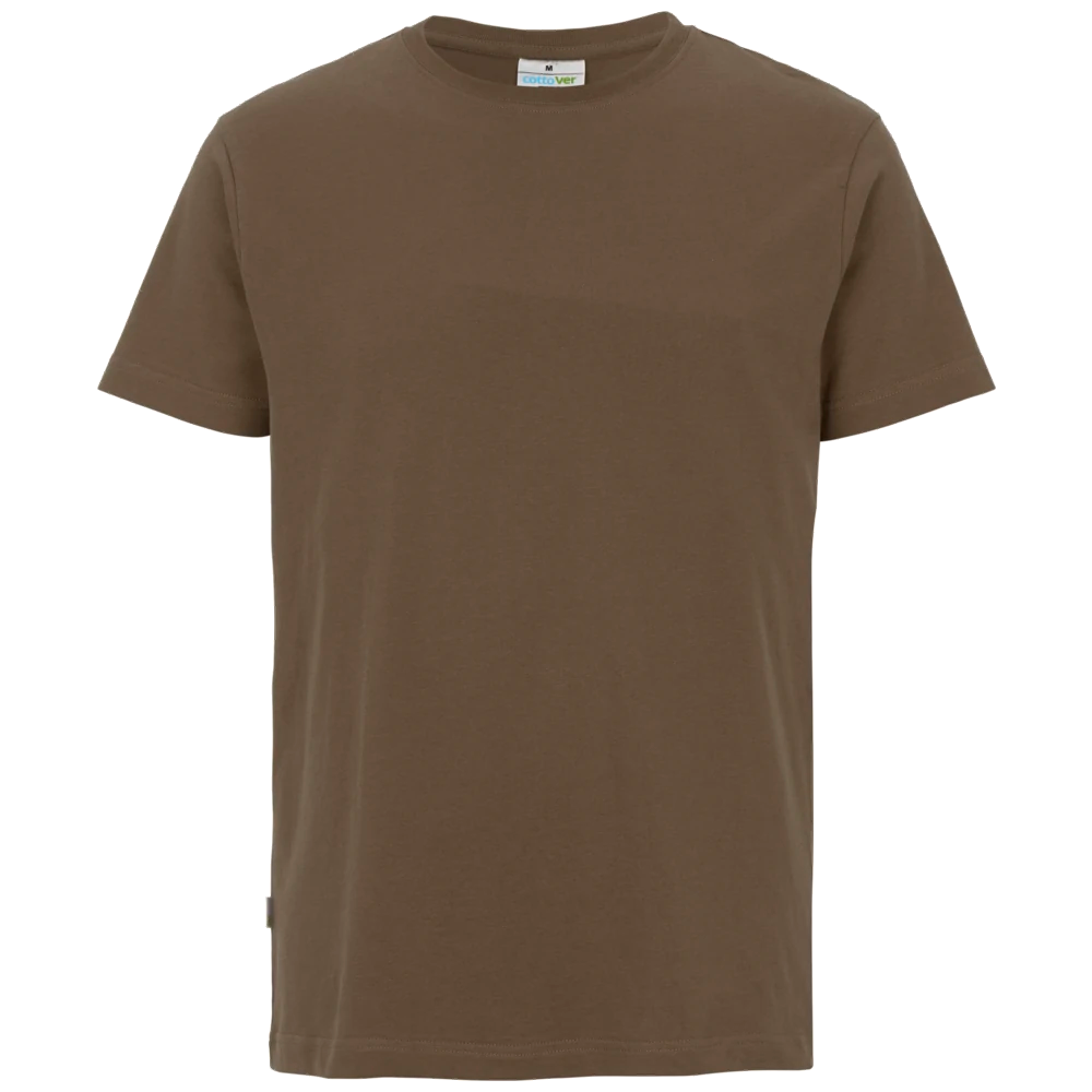ct1008-540_cottover-t-shirt-heren-gots-gecertificeerd-141008-bruin-t-shirt-man-brown-front