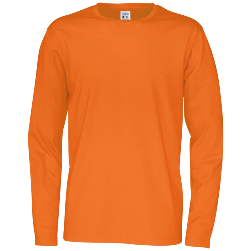 ct1020-290_cottover-t-shirt-long-sleeve-heren-gots-gecertificeerd-141020-oranje-r-neck-ls-tee-men-f-orange