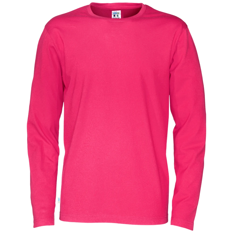 ct1020-435_cottover-t-shirt-long-sleeve-heren-gots-gecertificeerd-141020-kersrood-r-neck-ls-tee-men-f-darkcerise