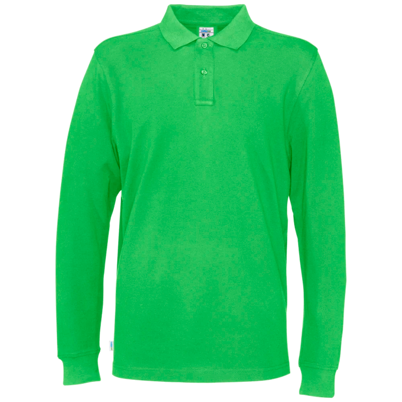 ct1018-645_cottover-polo-pique-long-sleeve-heren-gots-gecertificeerd-141018-groen-polo-ls-men-f-green