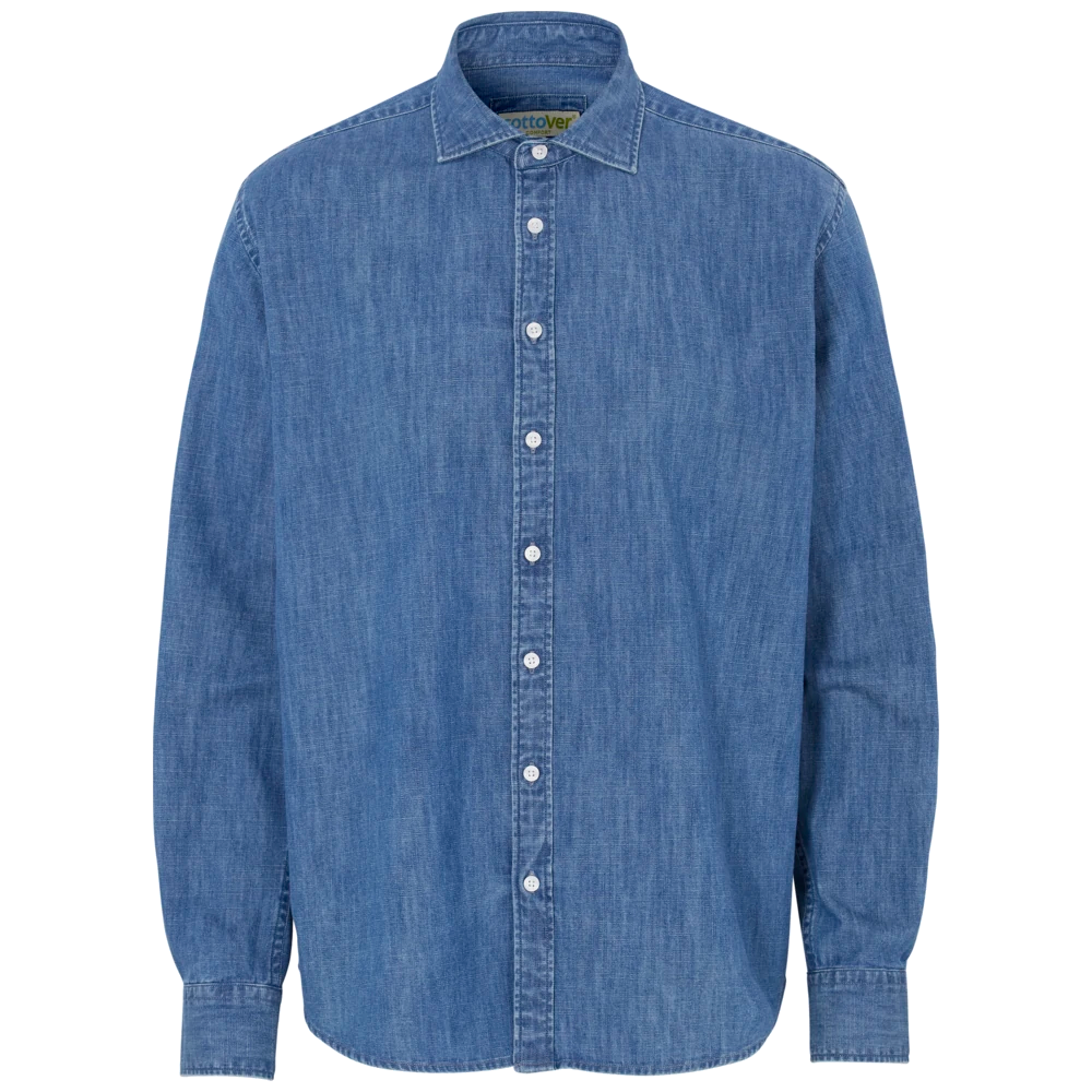 ct1036-820_cottover-denim-shirt-comfort-heren-gots-gecertificeerd-141036-denim-blauw-denimcomfort-blue-front