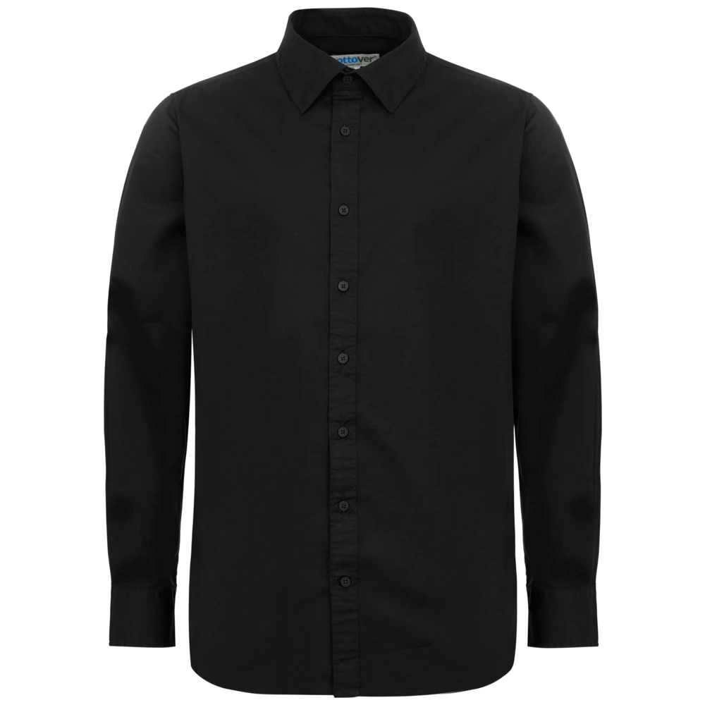 ct1052-990_cottover-poplin-comfort-gots-141052-zwart-poplinshirt-black-front