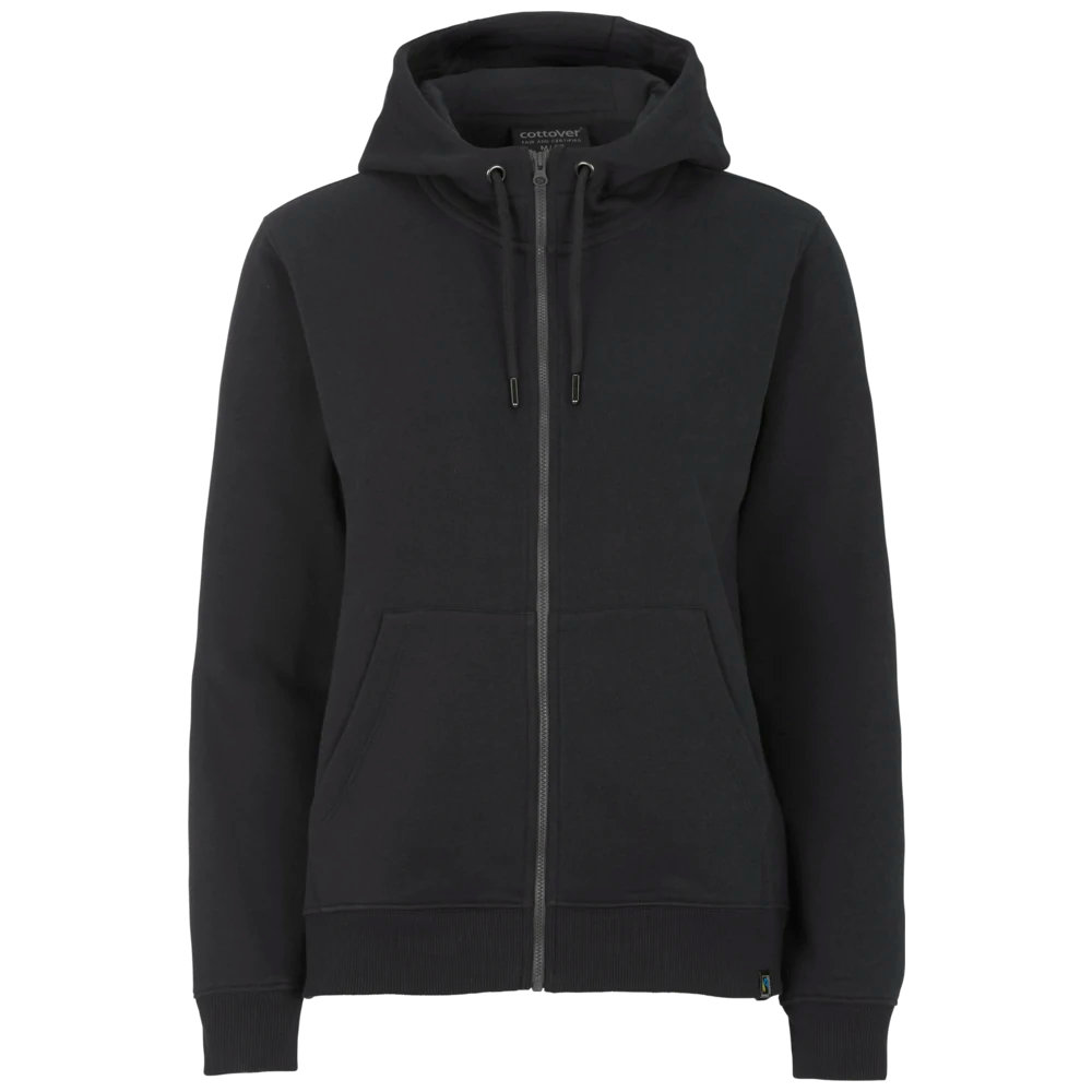ct1209-990_cottover-key-full-zip-hoodie-dames-141209-zwart-key-fz-hood-lady-black-front