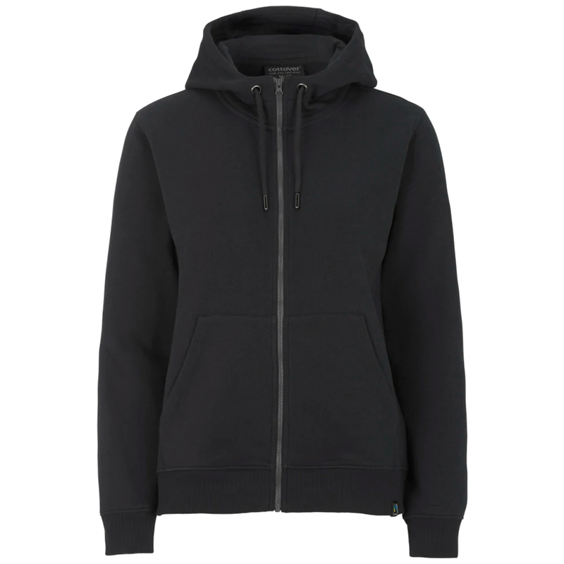 ct1209-990_cottover-key-full-zip-hoodie-dames-141209-zwart-key-fz-hood-lady-black-front