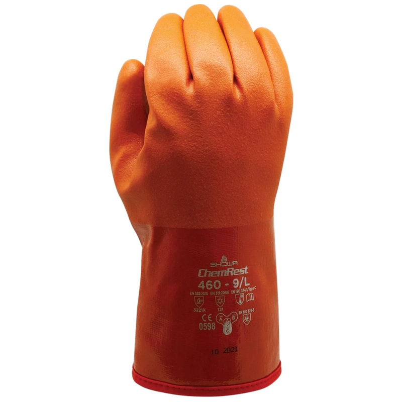 147470-or_showa-chemrest-460-cold-resistant-handschoen-pvc-coating-oranje