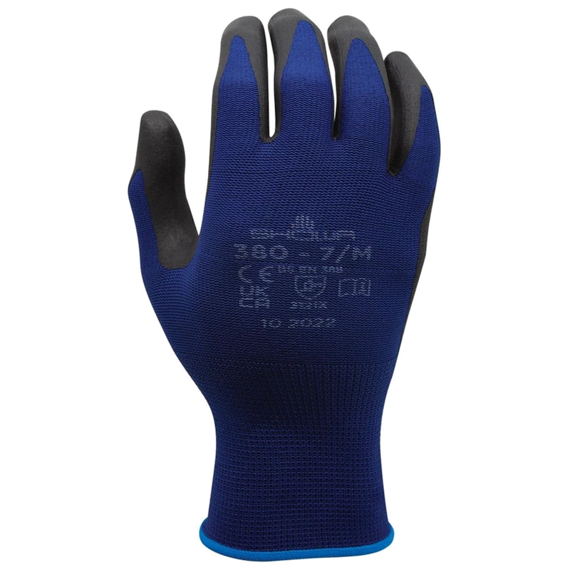 111577-bl_showa-380-handschoen-nitrilfoam-blauw-zwart