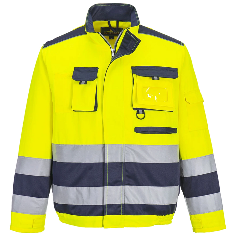 tx50-gn_portwest-lille-hi-vis-contrast-bomber-jacket-geel-navy