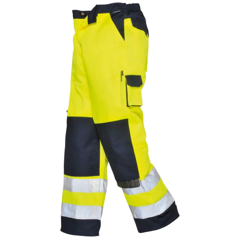 tx51-gn_portwest-lyon-hi-vis-contrast-werkbroek-geel-navy