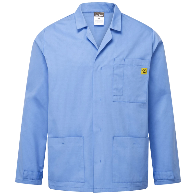 as18-bl_portwest-anti-statisch-esd-labjas-blauw