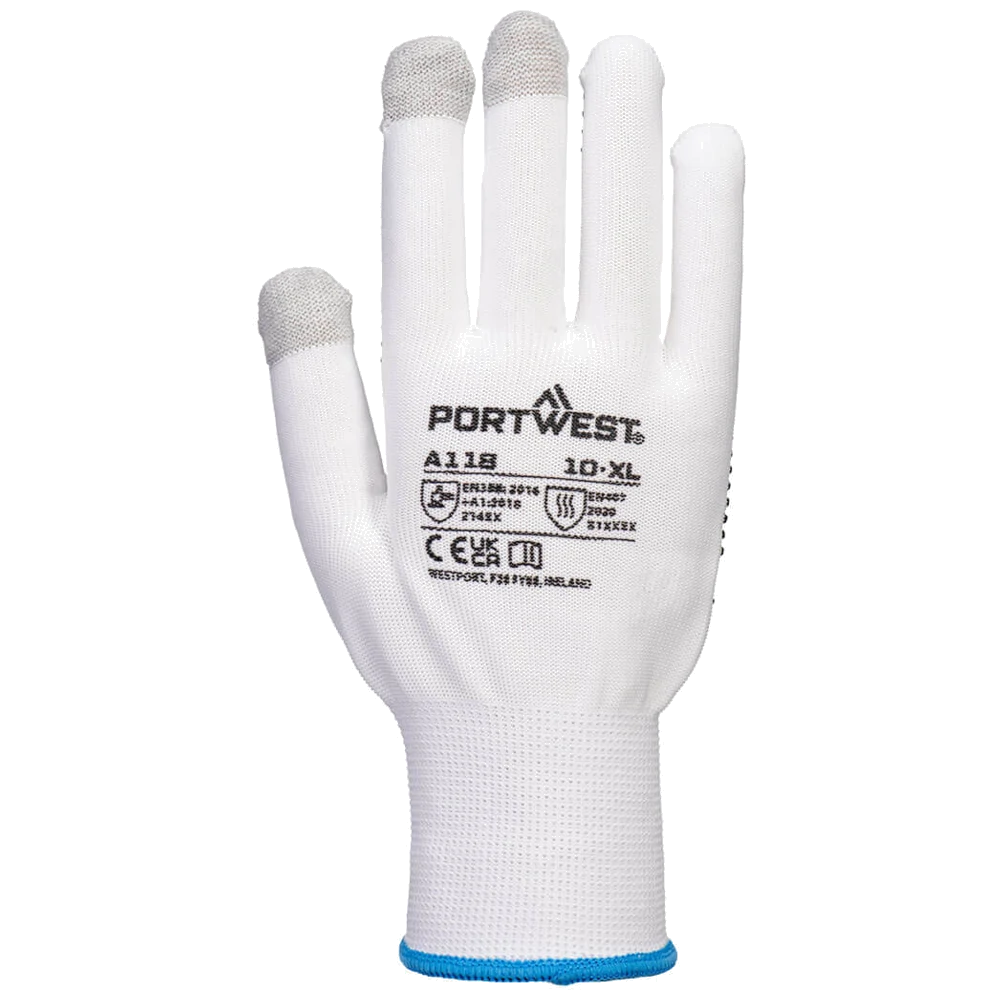 a118_portwest-grip-13-pvc-handschoen-dots-12pr-wit-grijs-back