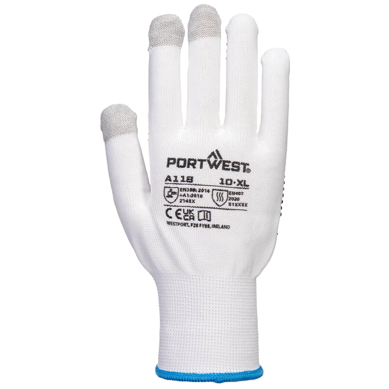 a118_portwest-grip-13-pvc-handschoen-dots-12pr-wit-grijs-back